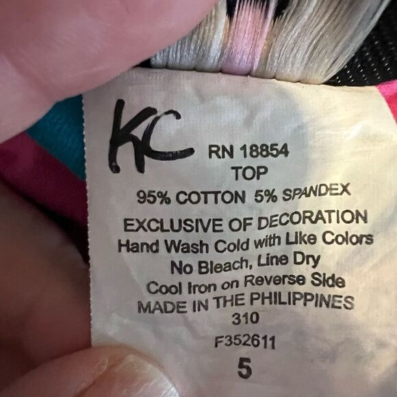 Rare Editions Girls Ruffle Set Size 5 - Picture 3 of 3